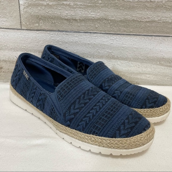 Skechers BOBS Flexpadrille Mesh Slip-Ons Great Crossing Size 7 - Picture 3 of 7